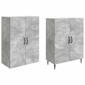 Sada skříněk 2 pcs 66 x 34,5 x 89,5 cm Kompozitní dřevo - obrázek 3