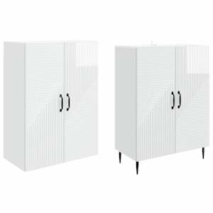 Sada skříněk 2 pcs 66 x 34,5 x 89,5 cm Kompozitní dřevo - obrázek 3