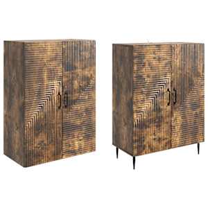 Sada skříněk 2 pcs 66 x 34,5 x 89,5 cm Kompozitní dřevo - obrázek 3