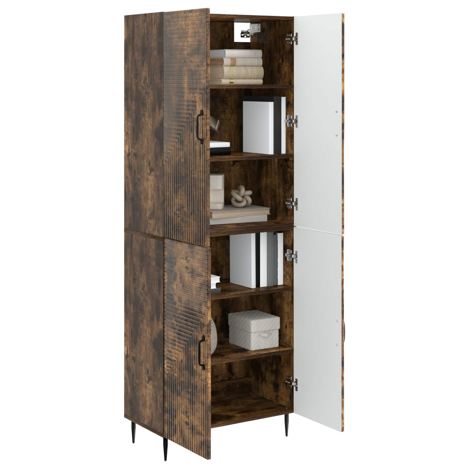 Комплект шкафове 2 pcs 66 x 34,5 x 89,5 см Инженерна дървесина – изображение 2