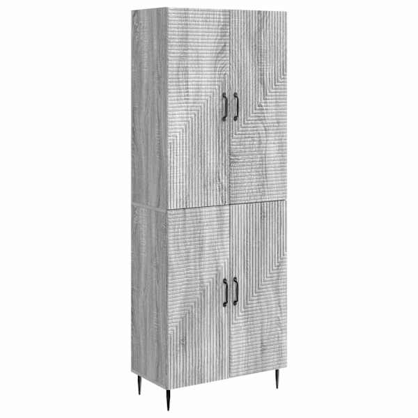vidaXL Kapi Komplekt 2 tk Hall Sonoma Tehispuit