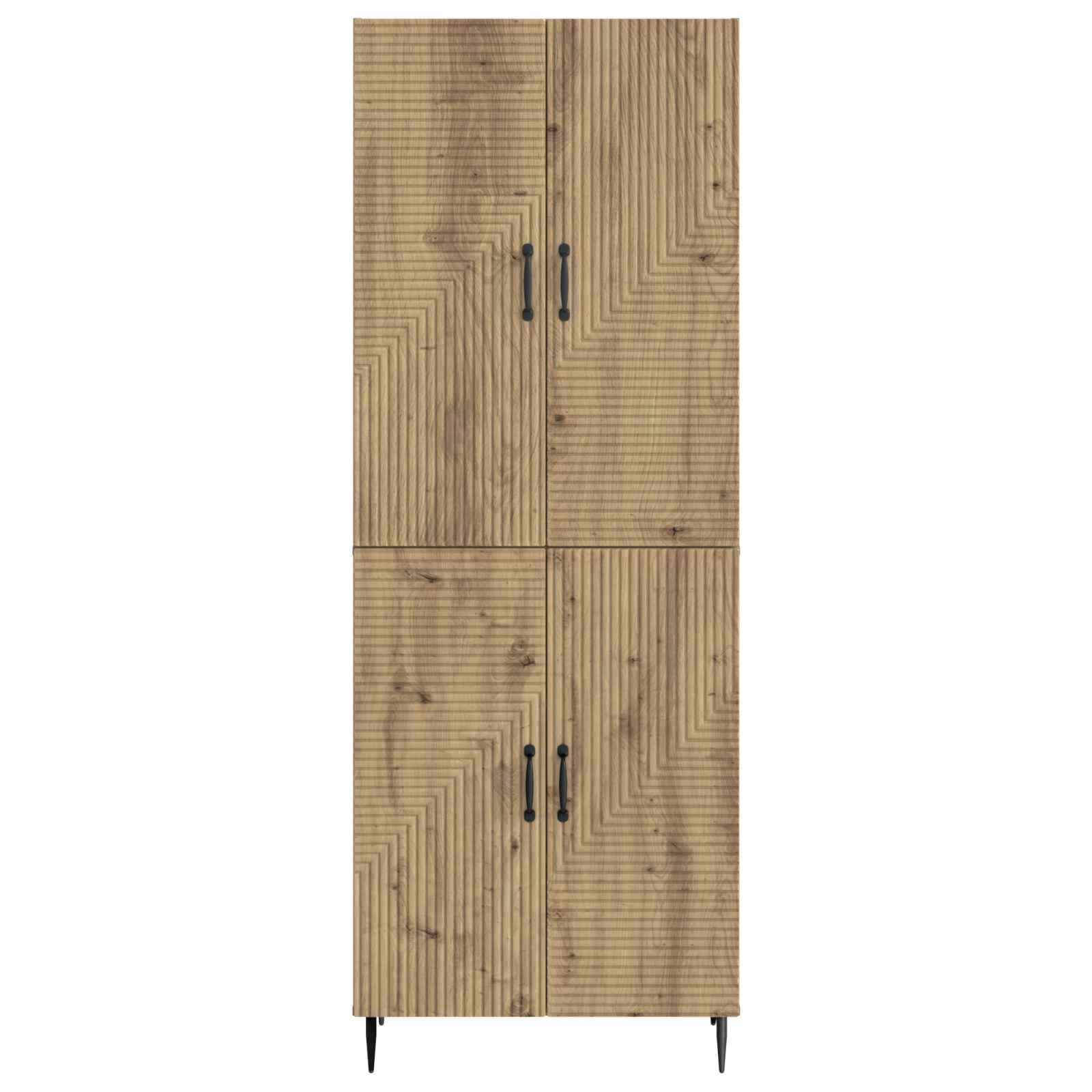 vidaXL Schrankset 2 pcs 66 x 34,5 x 89,5 cm Holzwerkstoff – Bild 4