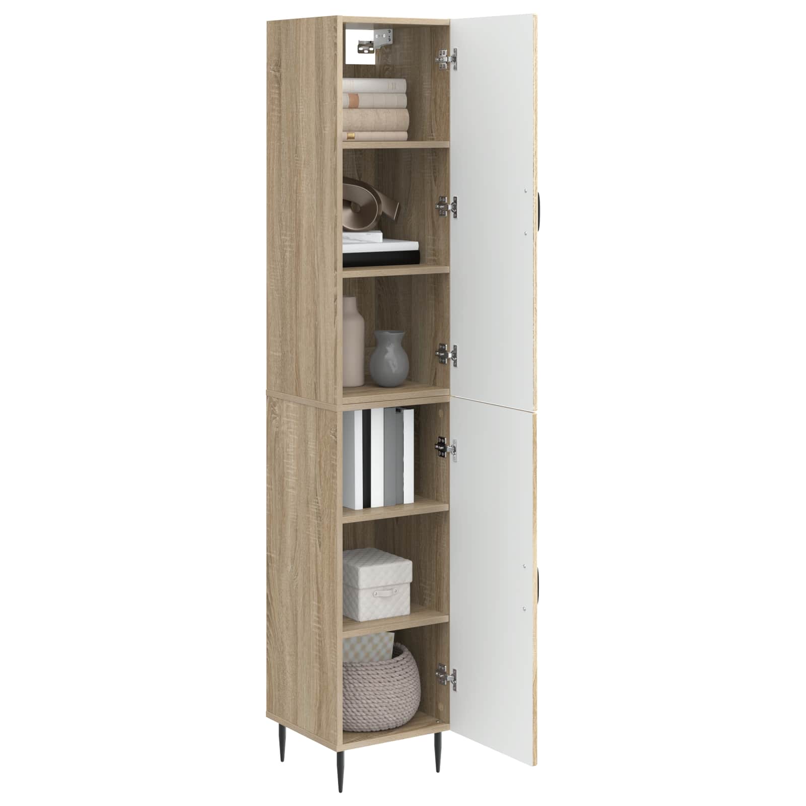 Комплект шкафове 2 pcs Дъб сонома 33 x 34,5 x 89,5 см – изображение 2