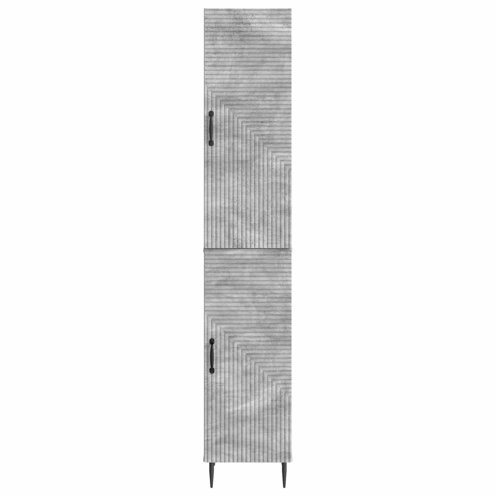 Комплект шкафове 2 pcs Бетонно сиво 33 x 34,5 x 89,5 см – изображение 4