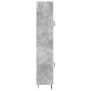 Sada skříněk 2 pcs Betonově šedá 33 x 34,5 x 89,5 cm - obrázek 5