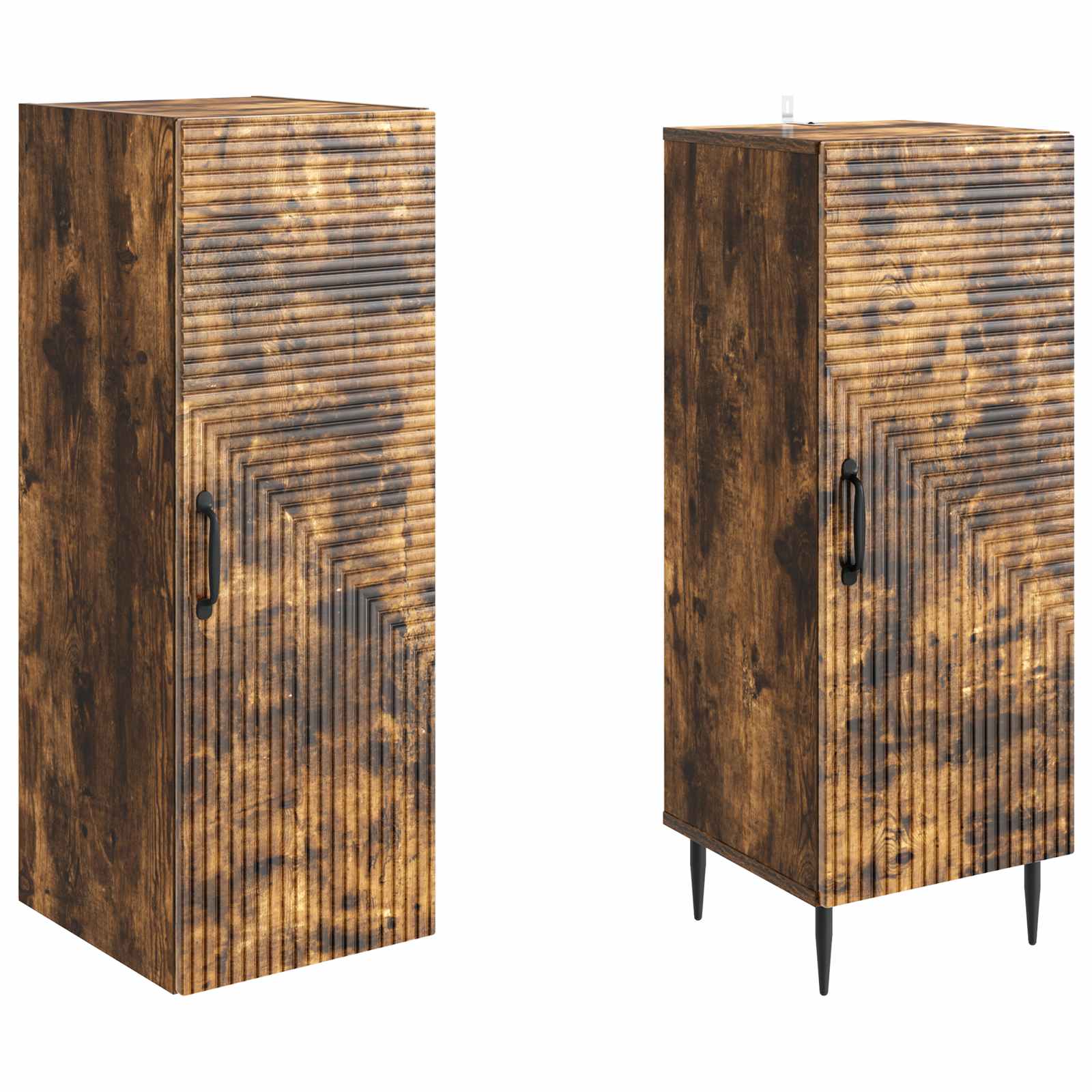 Комплект шкафове 2 pcs Опушен дъб 33 x 34,5 x 89,5 см – изображение 3