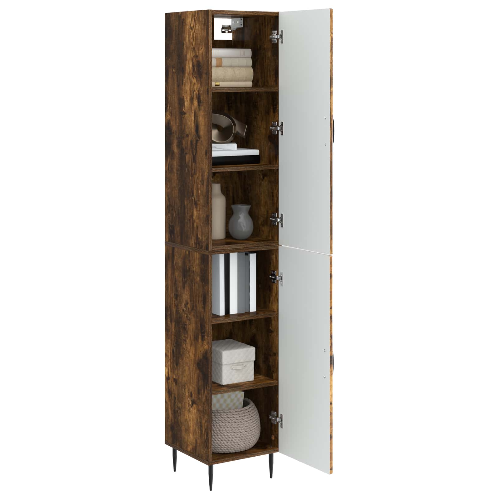 Комплект шкафове 2 pcs Опушен дъб 33 x 34,5 x 89,5 см – изображение 2