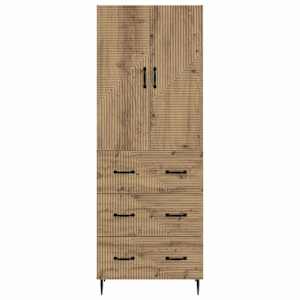 Sada skříněk 2 pcs Dub artisan 66 x 34,5 x 90 cm - obrázek 4
