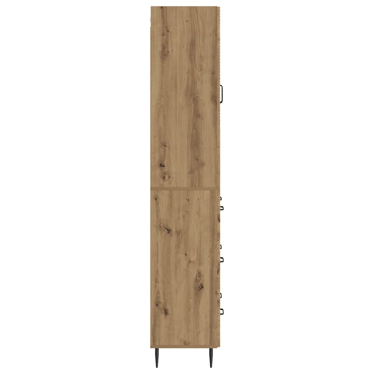Skab Sæt 2 stk. 66 x 34,5 x 90 cm Konstrueret træ - Billede 6