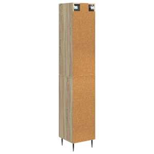 Sada skříněk 2 pcs Dub sonoma 33 x 34,5 x 90 cm - obrázek 6