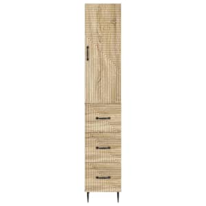 Sada skříněk 2 pcs Dub sonoma 33 x 34,5 x 90 cm - obrázek 4