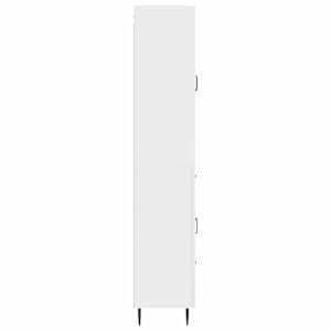 Sada skříněk 2 pcs Bílá s vysokým leskem 66 x 34,5 x 89,5 cm - obrázek 5