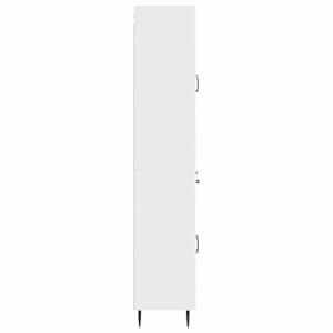 Sada skříněk 2 pcs Bílá s vysokým leskem 66 x 34,5 x 89,5 cm - obrázek 5