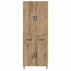 Sada skříněk 2 pcs Dub artisan 66 x 34,5 x 89,5 cm - obrázek 4