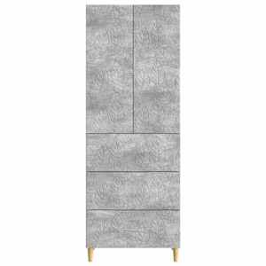 Sada skříněk 2 pcs Betonově šedá 66 x 34,5 x 90 cm - obrázek 4