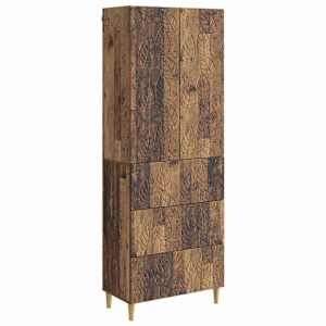 Set omar 2 pcs Star les 66 x 34,5 x 90 cm Inženirski les