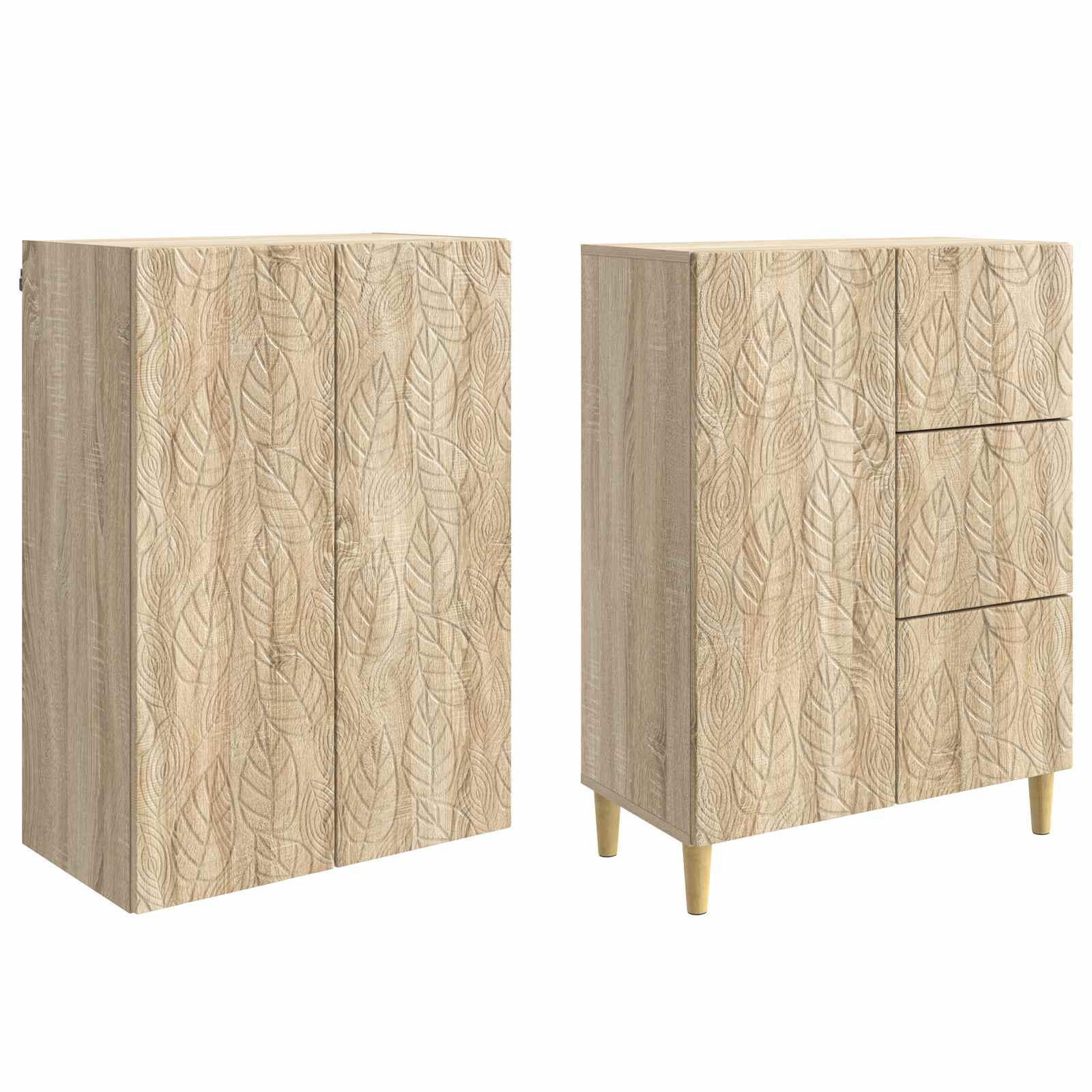 2 pcs Sonoma hrast - slika 4