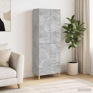 2 pcs Betonsko siva
