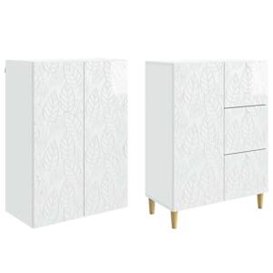 2 pcs Bílá s vysokým leskem - obrázek 3