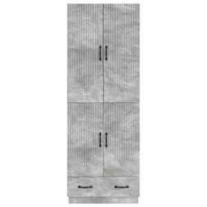 Sada skříněk 2 pcs Kompozitní dřevo - obrázek 4