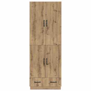 Sada skříněk 2 pcs Dub artisan Kompozitní dřevo - obrázek 4
