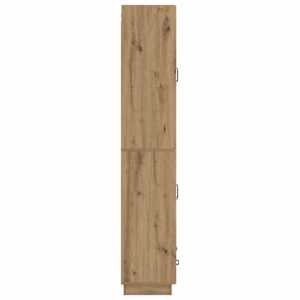 Sada skříněk 2 pcs Dub artisan Kompozitní dřevo - obrázek 5