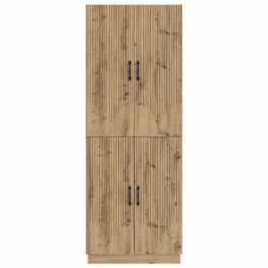 Sada skříněk 2 pcs Dub artisan Kompozitní dřevo - obrázek 4