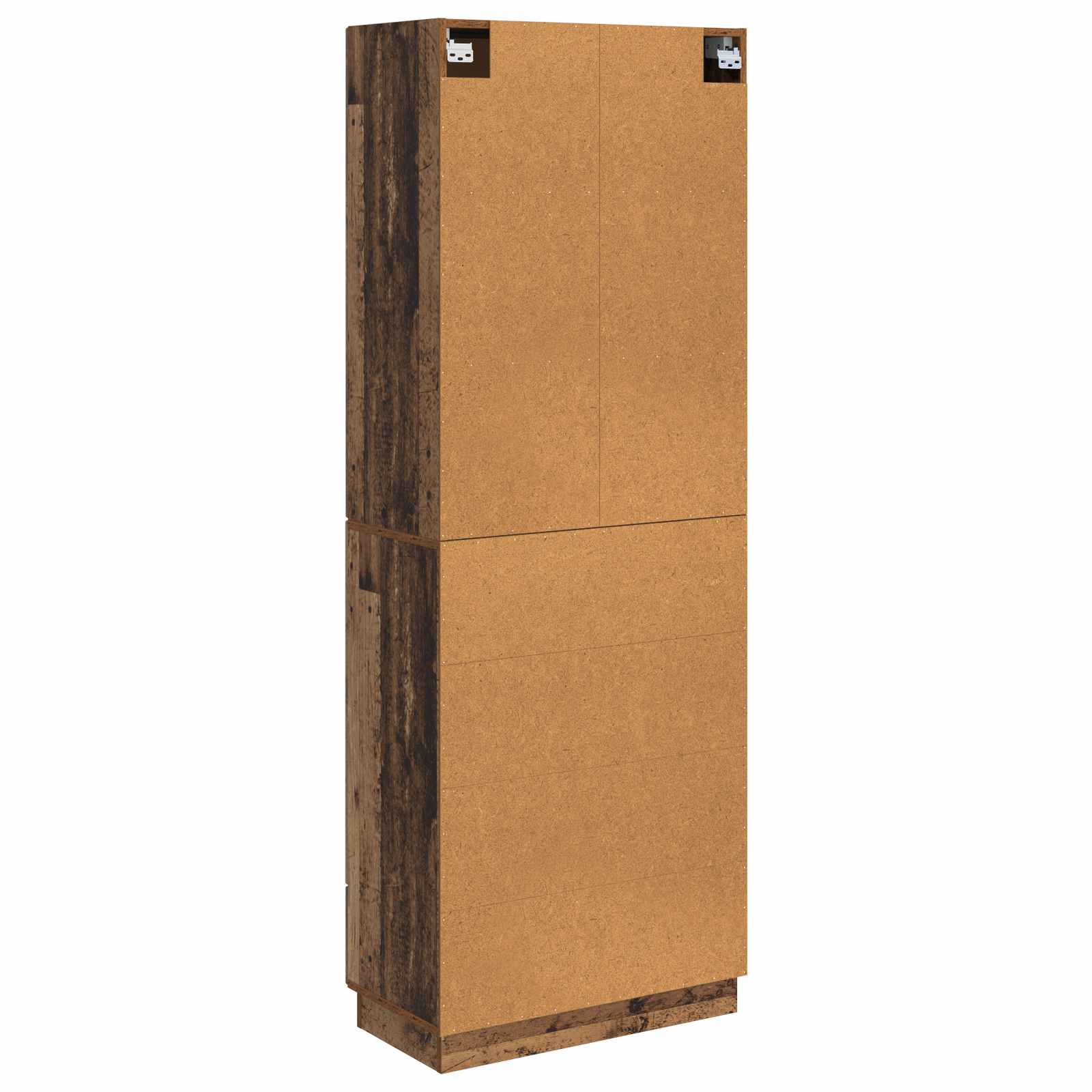 Kaappisarja 2 pcs Vanha puu 66 x 34,5 x 87 cm Tekninen puu - Image 6