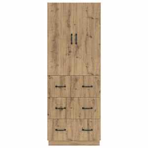 Sada skříněk 2 pcs Dub artisan 66 x 34,5 x 87 cm - obrázek 4