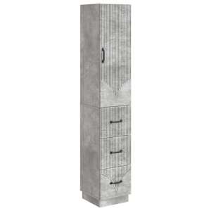 Sada skříněk 2 pcs Betonově šedá 33 x 34,5 x 87 cm - obrázek 1