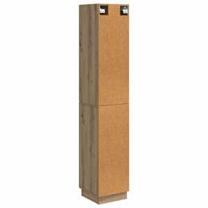 Sada skříněk 2 pcs Dub artisan 33 x 34,5 x 87 cm - obrázek 6