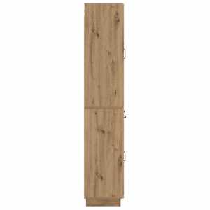 Sada skříněk 2 pcs Dub artisan Kompozitní dřevo - obrázek 5