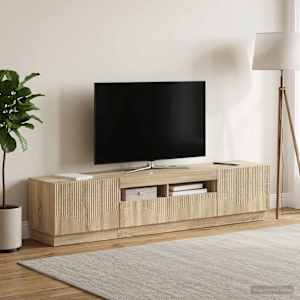 5-delna LED TV omarica Sonoma hrast Inženirski les