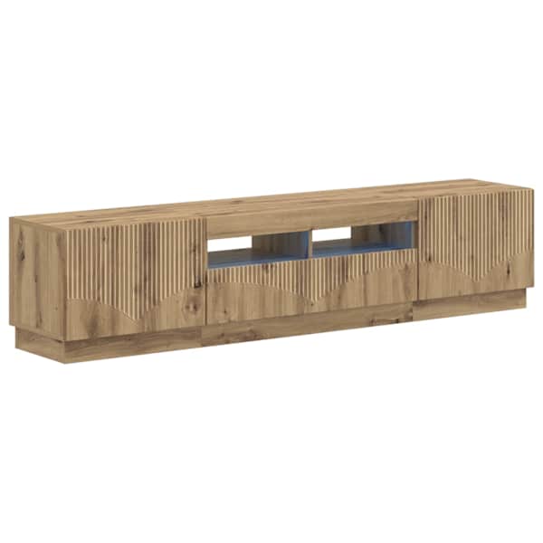 vidaXL 5-osaline LED TV kapp Artisan tamm Tehispuit
