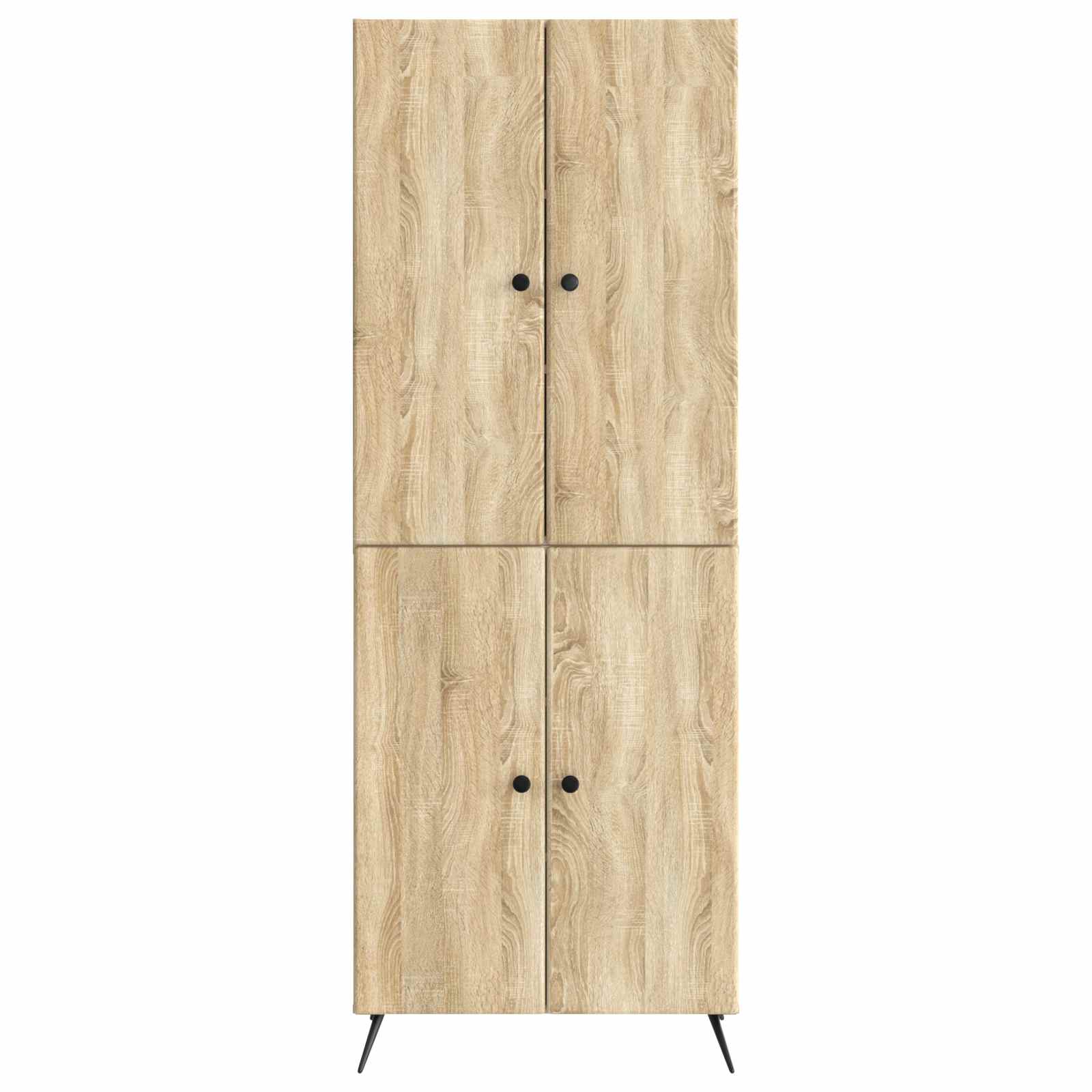 Комплект шкафове 2 pcs Дъб сонома Инженерна дървесина – изображение 4