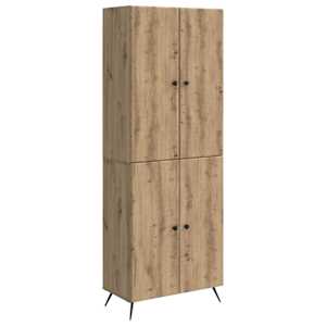 Sada skříněk 2 pcs Dub artisan Kompozitní dřevo - obrázek 1