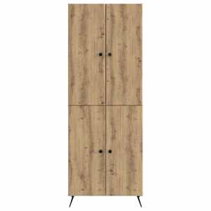 Sada skříněk 2 pcs Dub artisan Kompozitní dřevo - obrázek 4