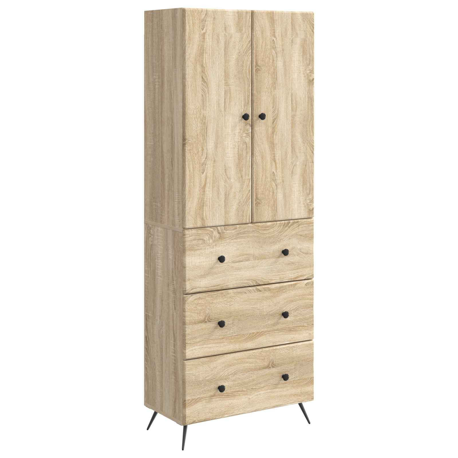 Σέτ Ντουλαπιών 2 pcs Sonoma Δρυς 66 x 34,5 x 90 εκ