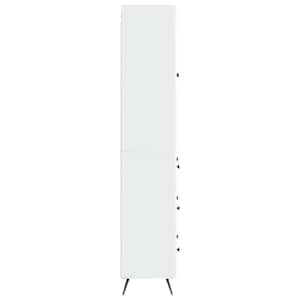 Sada skříněk 2 pcs Bílá s vysokým leskem 66 x 34,5 x 90 cm - obrázek 5