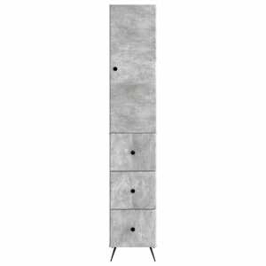 Sada skříněk 2 pcs Betonově šedá 34,5 x 34,5 x 90 cm - obrázek 4