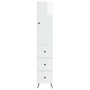 Sada skříněk 2 pcs Bílá s vysokým leskem 34,5 x 34,5 x 90 cm - obrázek 4