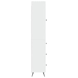 Sada skříněk 2 pcs Bílá s vysokým leskem 34,5 x 34,5 x 90 cm - obrázek 5