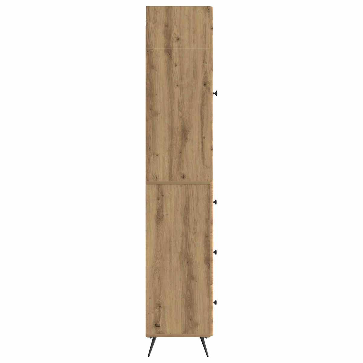 Skab Sæt 2 stk. 34,5 x 34,5 x 90 cm Konstrueret træ - Billede 6