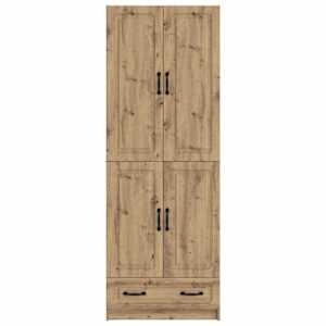 Sada skříněk 2 pcs Dub artisan Kompozitní dřevo - obrázek 4