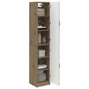 Sada skříněk 2 pcs Dub artisan Kompozitní dřevo - obrázek 2