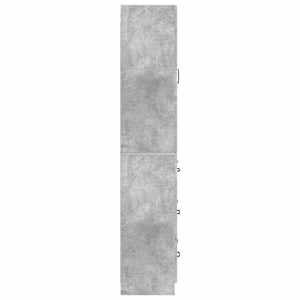 Sada skříněk 2 pcs Betonově šedá 66 x 34,5 x 87 cm - obrázek 5