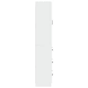 Sada skříněk 2 pcs Bílá s vysokým leskem 66 x 34,5 x 87 cm - obrázek 5