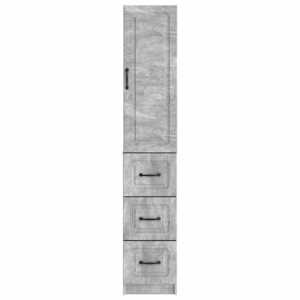 Sada skříněk 2 pcs Betonově šedá 33 x 34,5 x 87 cm - obrázek 4