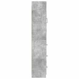 Sada skříněk 2 pcs Betonově šedá 33 x 34,5 x 87 cm - obrázek 5