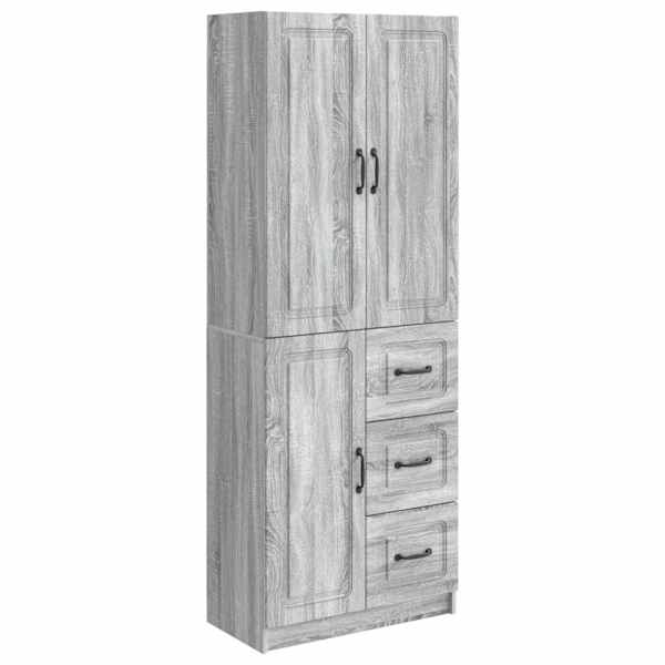 vidaXL Kapi Komplekt 2 tk Hall Sonoma Tehispuit